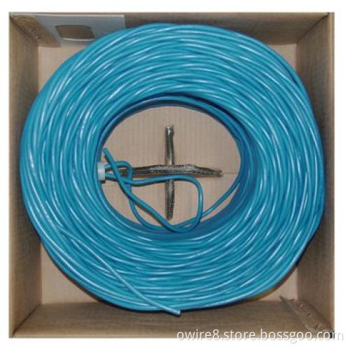 Communication Cable, 24awg UTP Cat5e LAN Cable Pass Fluke Test, New PVC Best Price